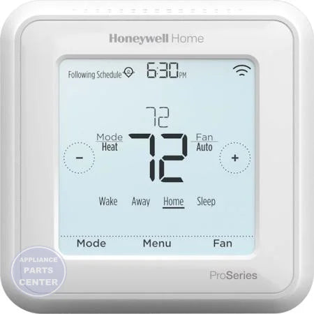 [Honeywell T6 Pro Smart Thermostat TH6220WF2006] - Main view showing sleek design for smart home models