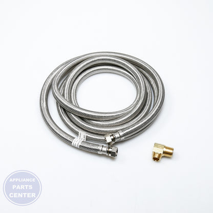 PRO 3/8CX3/8MIPX96 SS DW - Installation in model 48366 showing key mounting points