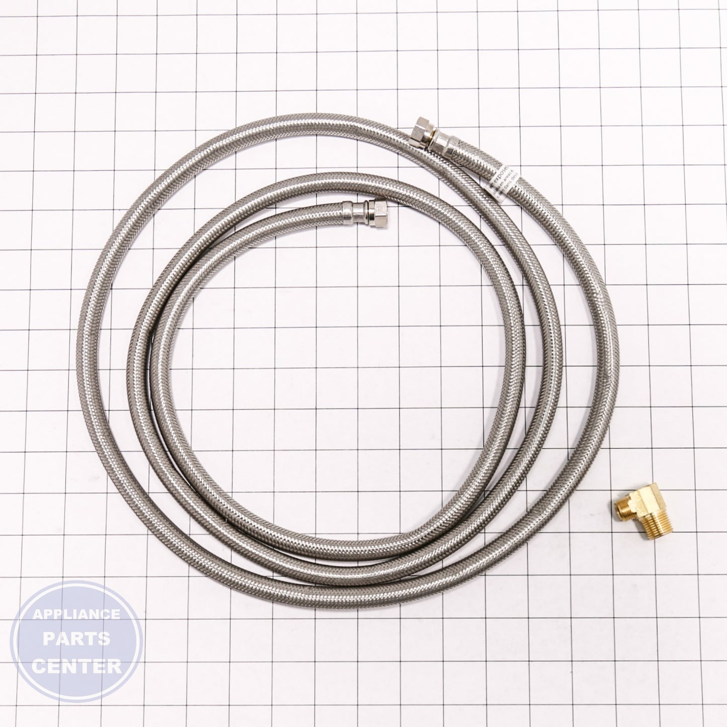 PRO 3/8CX3/8MIPX96 SS DW - Installation in model 48366 showing key mounting points