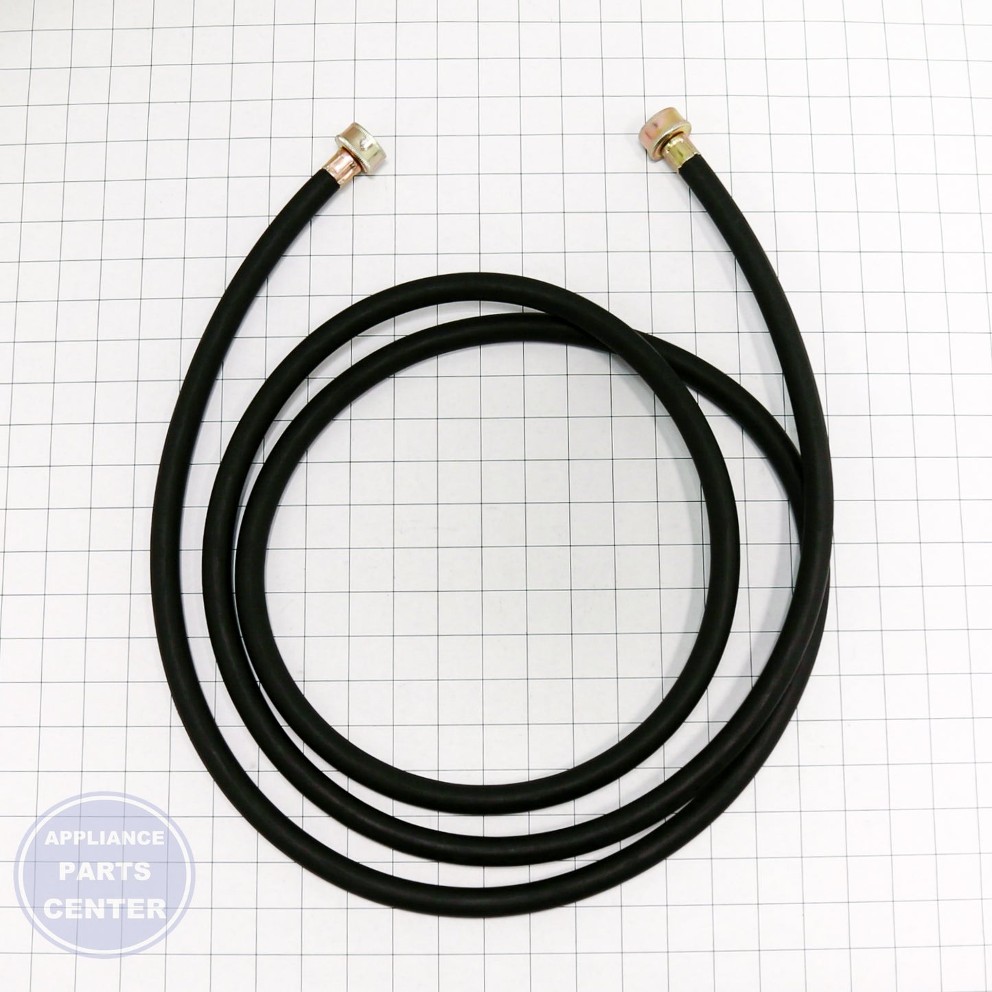 10' rubber hose TJ710RBFF - Detailed view of durable rubber material