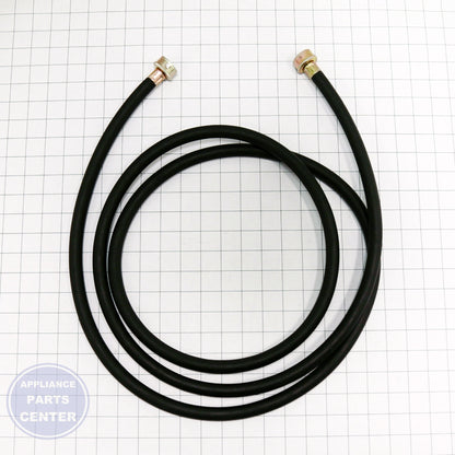 10' rubber hose TJ710RBFF - Detailed view of durable rubber material