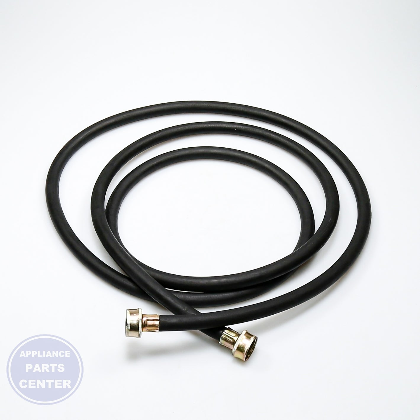 10' rubber hose TJ710RBFF - Side view with 10' length