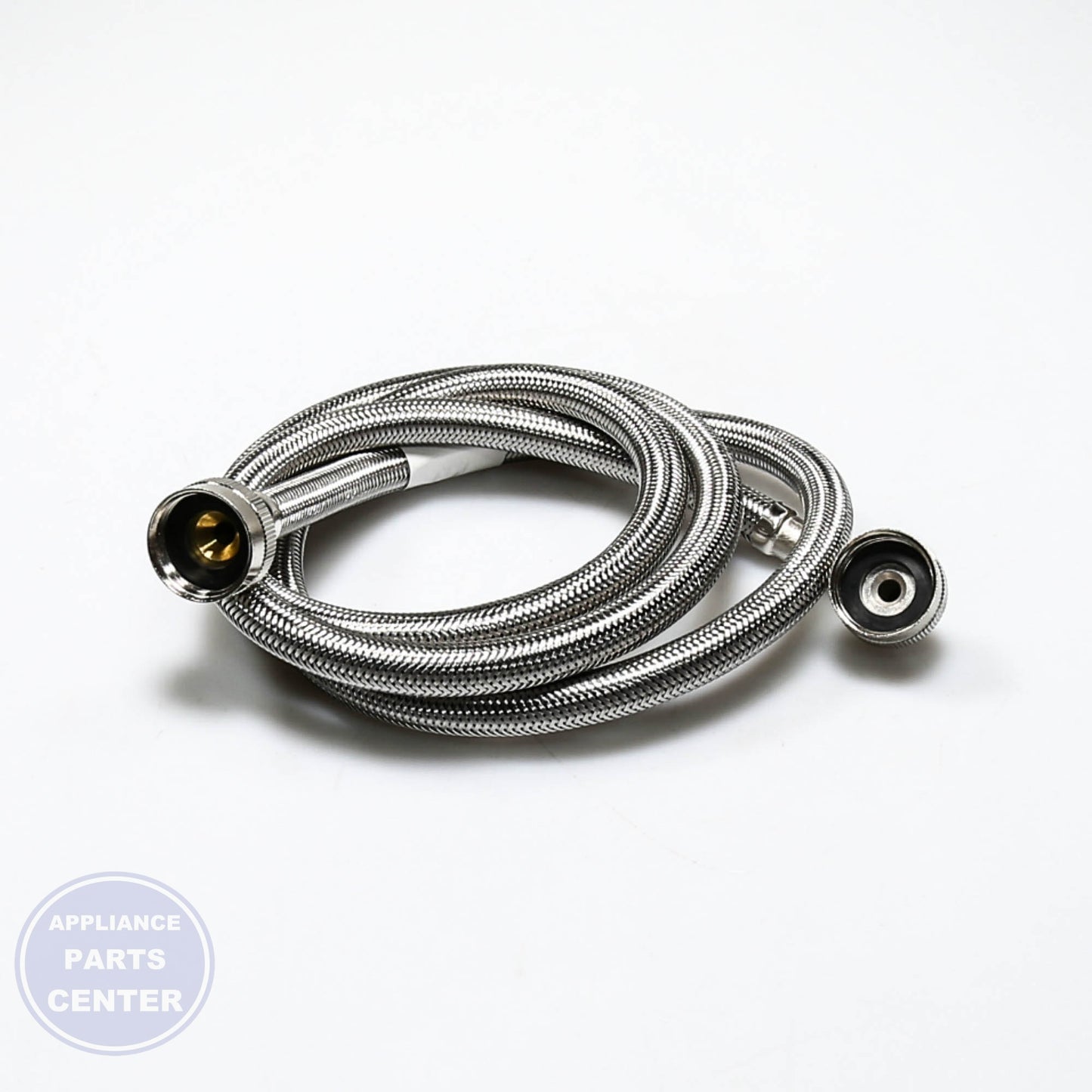 PRO 5' SS HOSE W/90 ELBOW - Main view showing stainless steel construction for 3805FESS