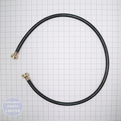 HP204 HOSE - F/F 4' - Side view with 4-foot length