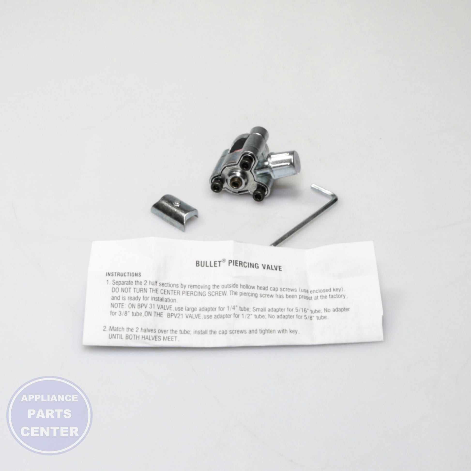 [Brand] BULLET PIERCING VALVE TJ90BPV21 - Main view showing leak-proof seal for PRO systems