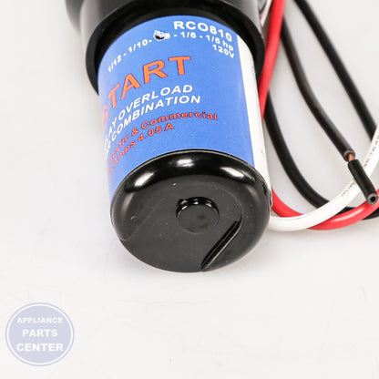 PRO RELAY CAPACITOR OVERL TJ90RCO810 - Main view showing installation points for PRO models