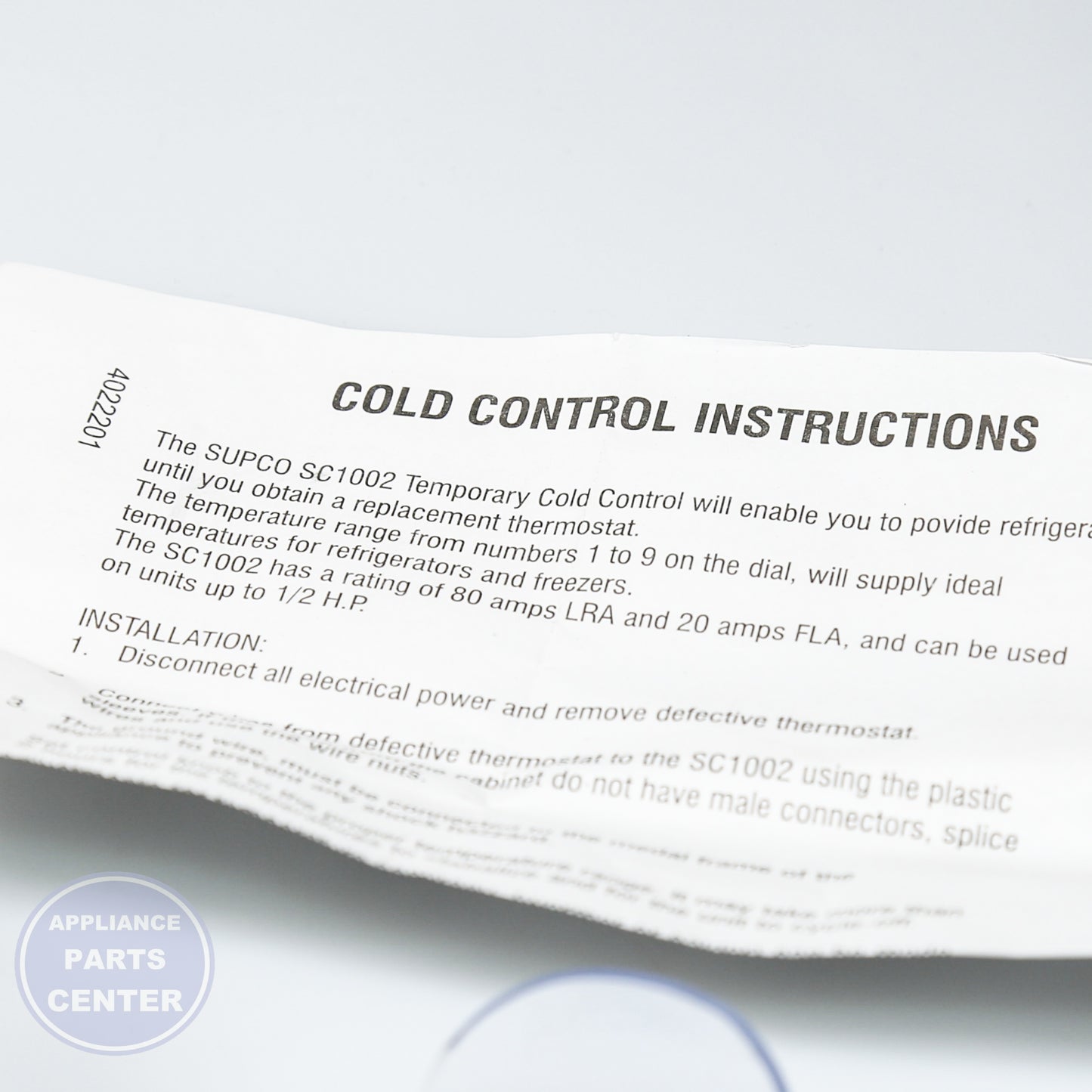 PRO UNIVERSAL COLD CONTRO TJ90SC1002 - Installation in PRO model showing key mounting points
