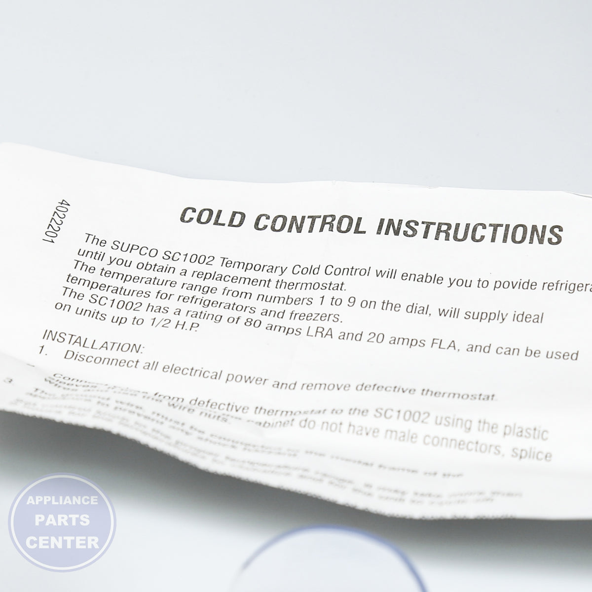 PRO UNIVERSAL COLD CONTRO TJ90SC1002 - Installation in PRO model showing key mounting points
