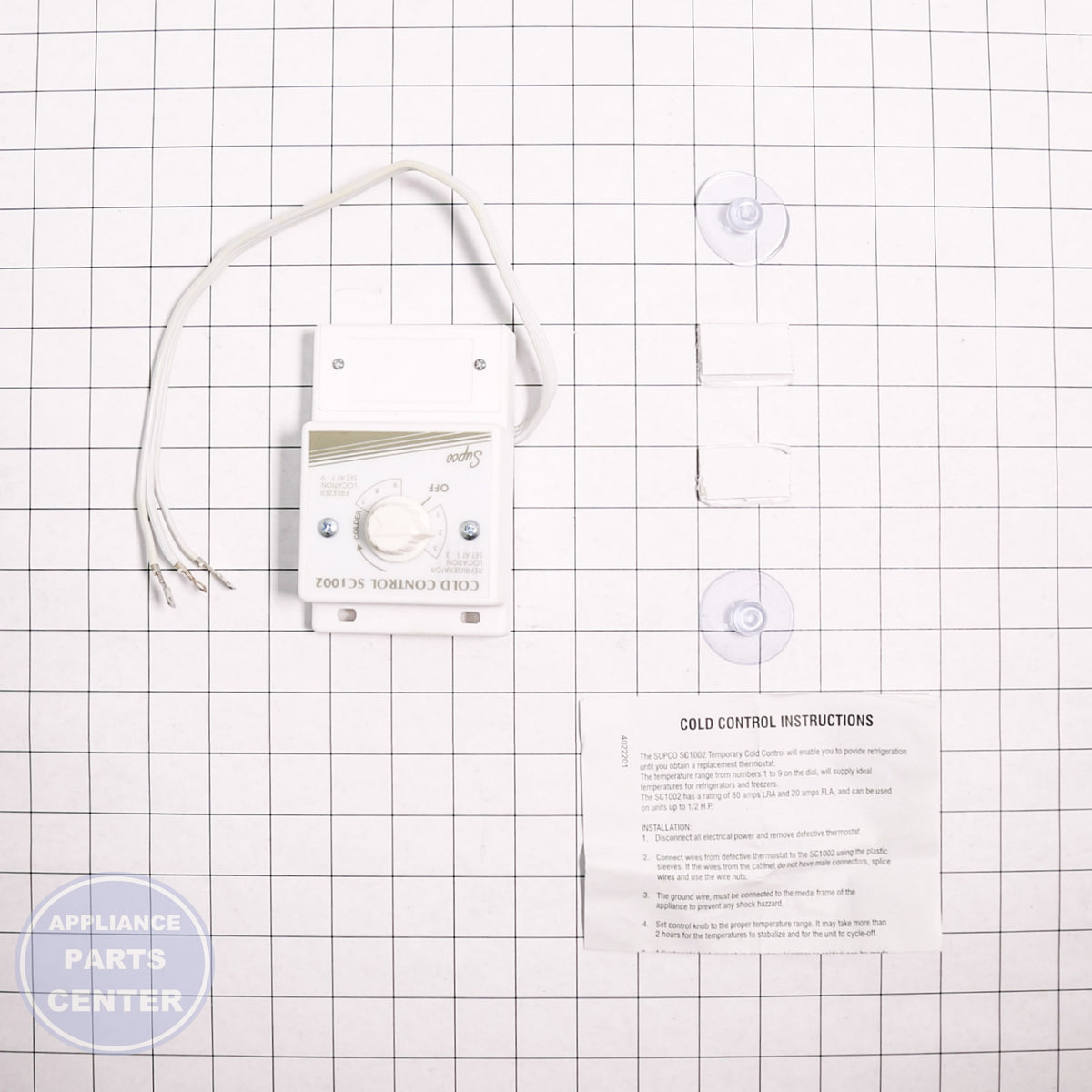 PRO UNIVERSAL COLD CONTRO TJ90SC1002 - Installation in PRO model showing key mounting points
