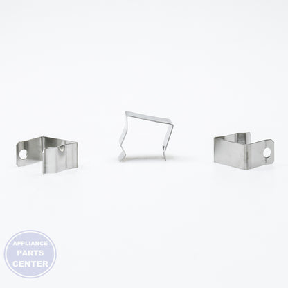 THERMOSTAT CLIPS (3PC TJ90SL249 - Side view with secure fitting measurements