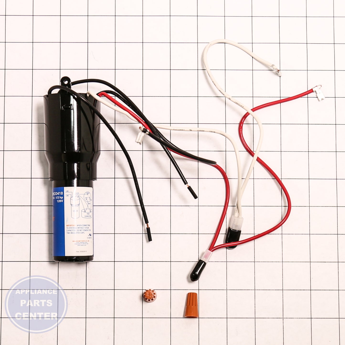 PRO CAPACITOR TJ90URCO410 - Installation in PRO appliance showing mounting points