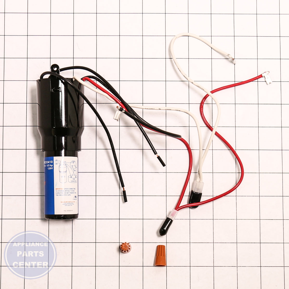PRO CAPACITOR TJ90URCO410 - Installation in PRO appliance showing mounting points