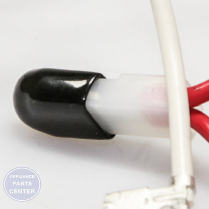 RELAY CAPACITOR OVERL TJ90URCO810 - Side view with precise measurements