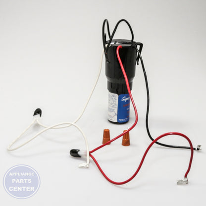 PRO RELAY CAPACITOR OVERL TJ90URCO810 - Installation in PRO model showing key mounting points