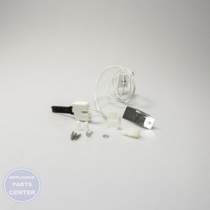 [Brand] UNIVERSAL FLAT FURNACE IGNITOR TJIG402K - Installation in PRO model showing key mounting points