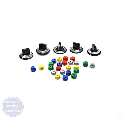 PRO KNOB KIT UNIVERSAL ELEC - Installation in PRO model showing easy mounting points
