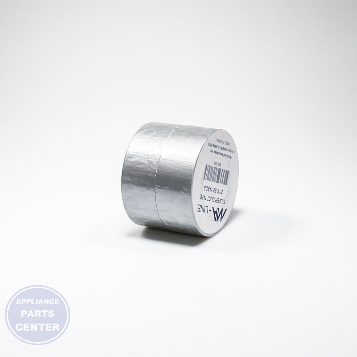 INDUSTRIAL GRADE SILVER TAPE TJMA-398 - Side view with 50 lbs weight support