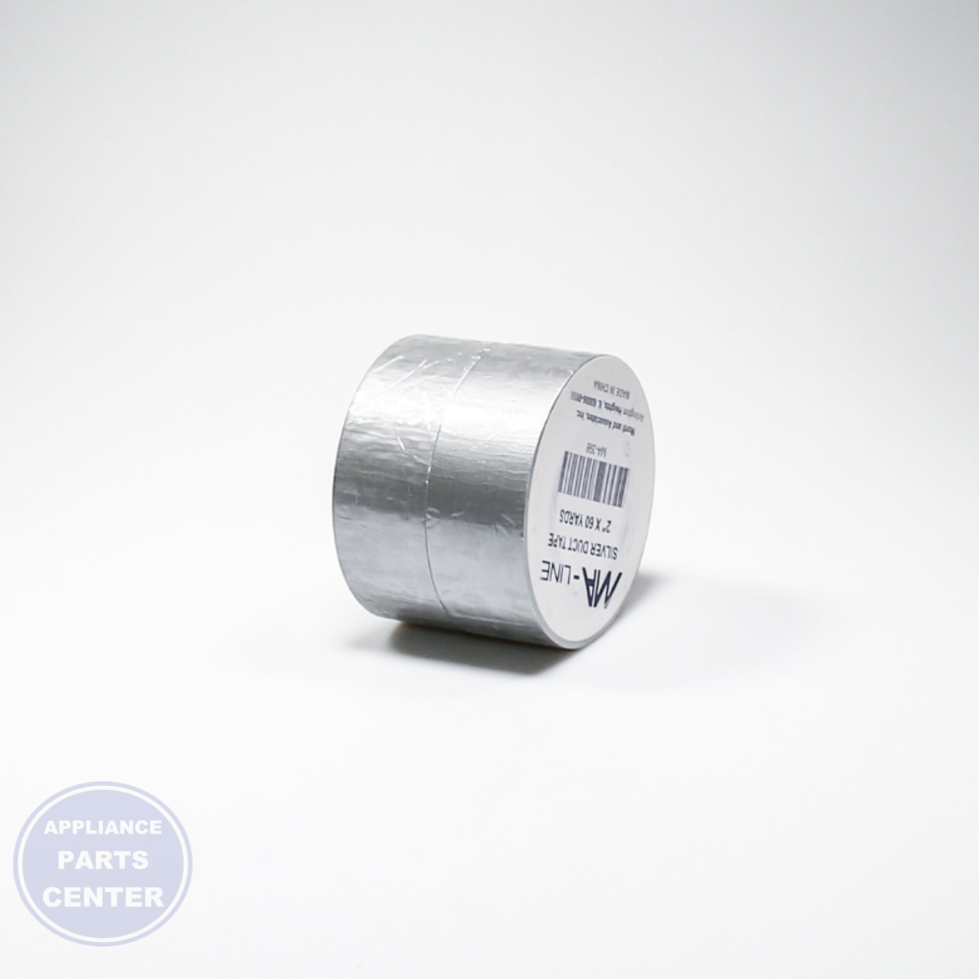 INDUSTRIAL GRADE SILVER TAPE TJMA-398 - Side view with 50 lbs weight support