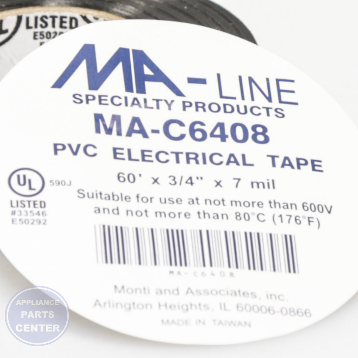 [Brand] ELECTRICAL TAPE TJMA-C6408 - Installation in various models showing secure mounting points
