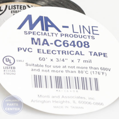 [Brand] ELECTRICAL TAPE TJMA-C6408 - Installation in various models showing secure mounting points