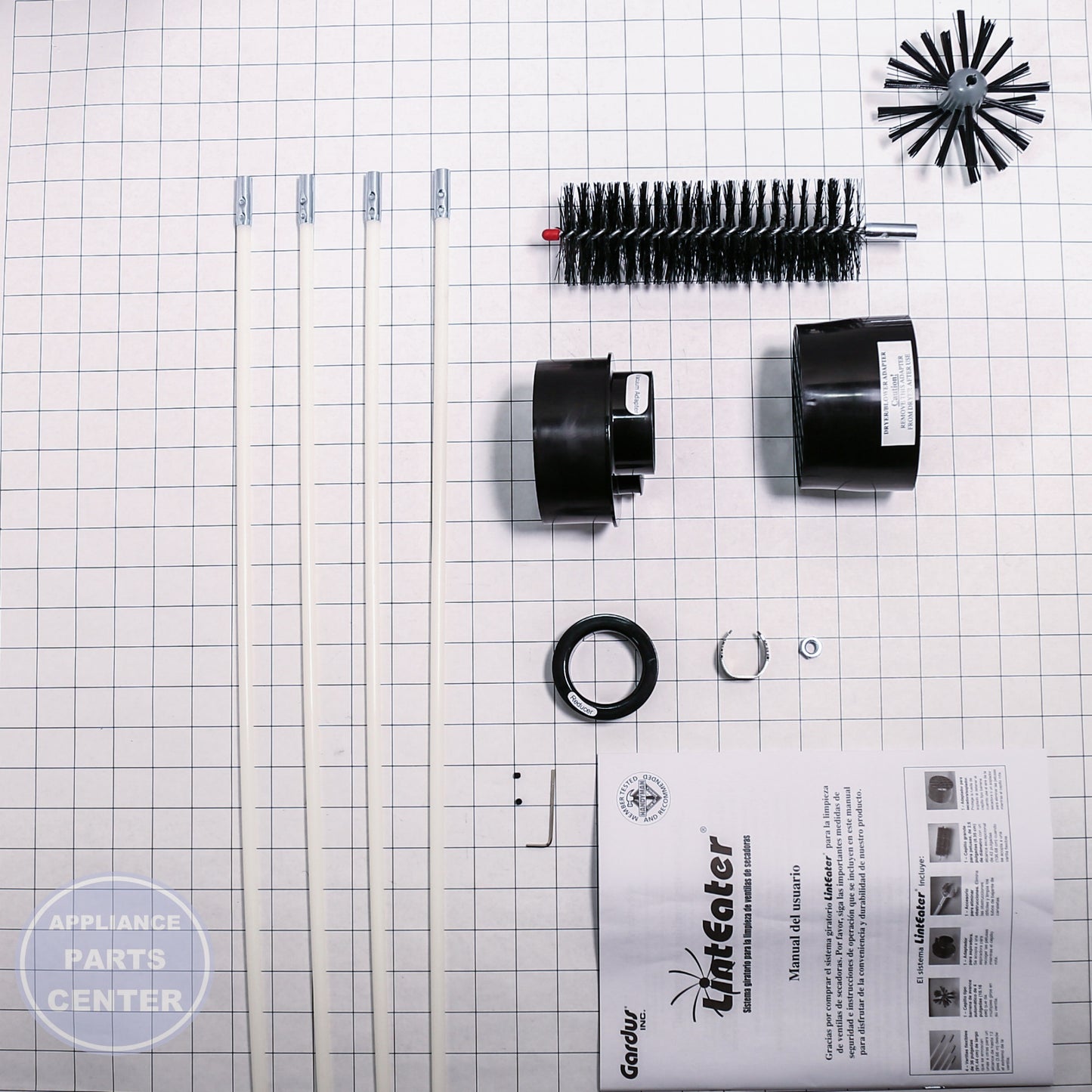 [Brand] LINTEATER KIT TJRLE202 - Installation in specific model showing key mounting points