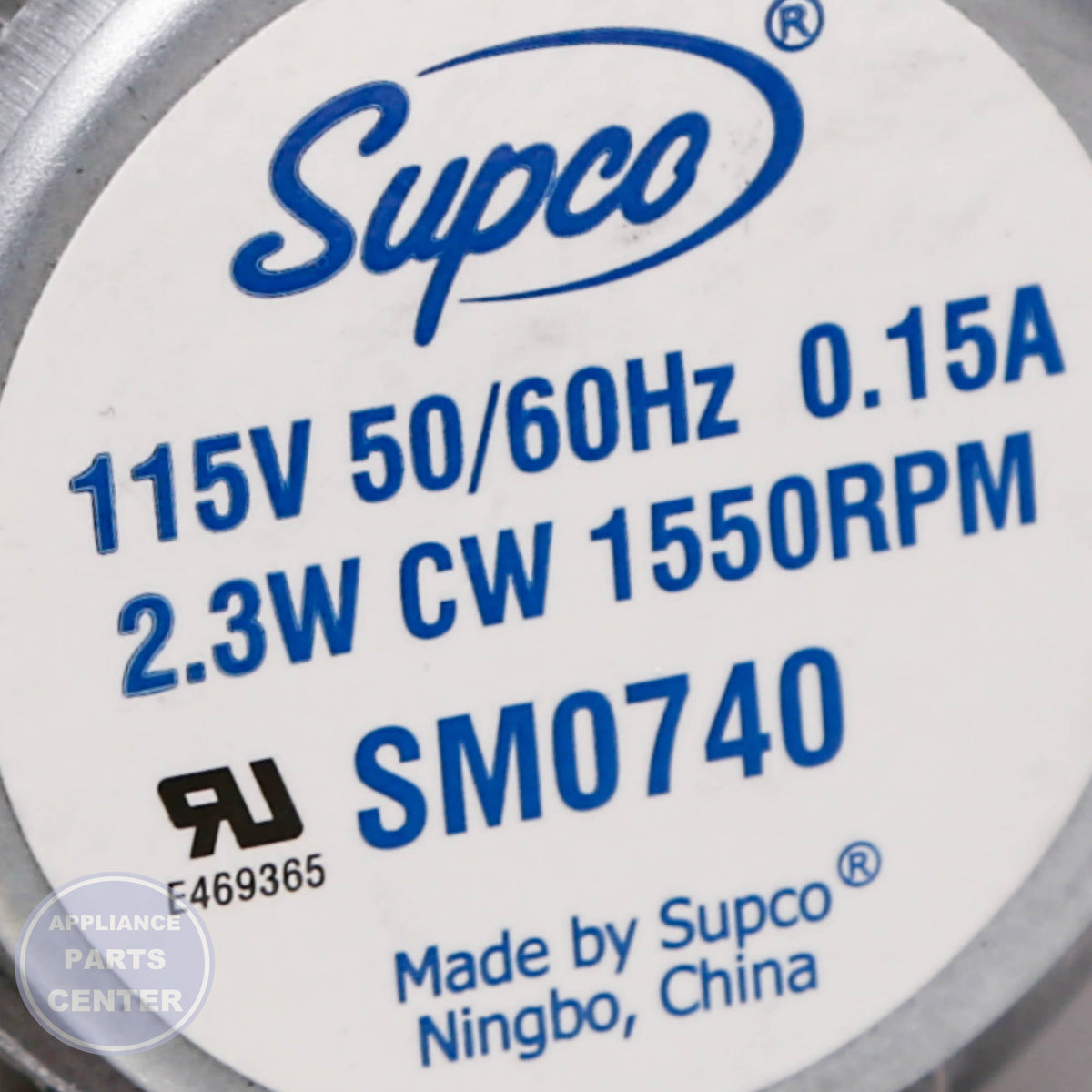 PRO FAN MOTOR TJSM0740 - Installation in PRO appliance showing key mounting points