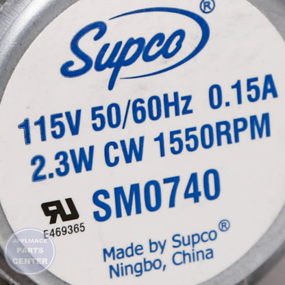 PRO FAN MOTOR TJSM0740 - Installation in PRO appliance showing key mounting points