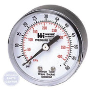 Pressure Gauge TL20-060-8B - Main view showing 2" steel case for various models