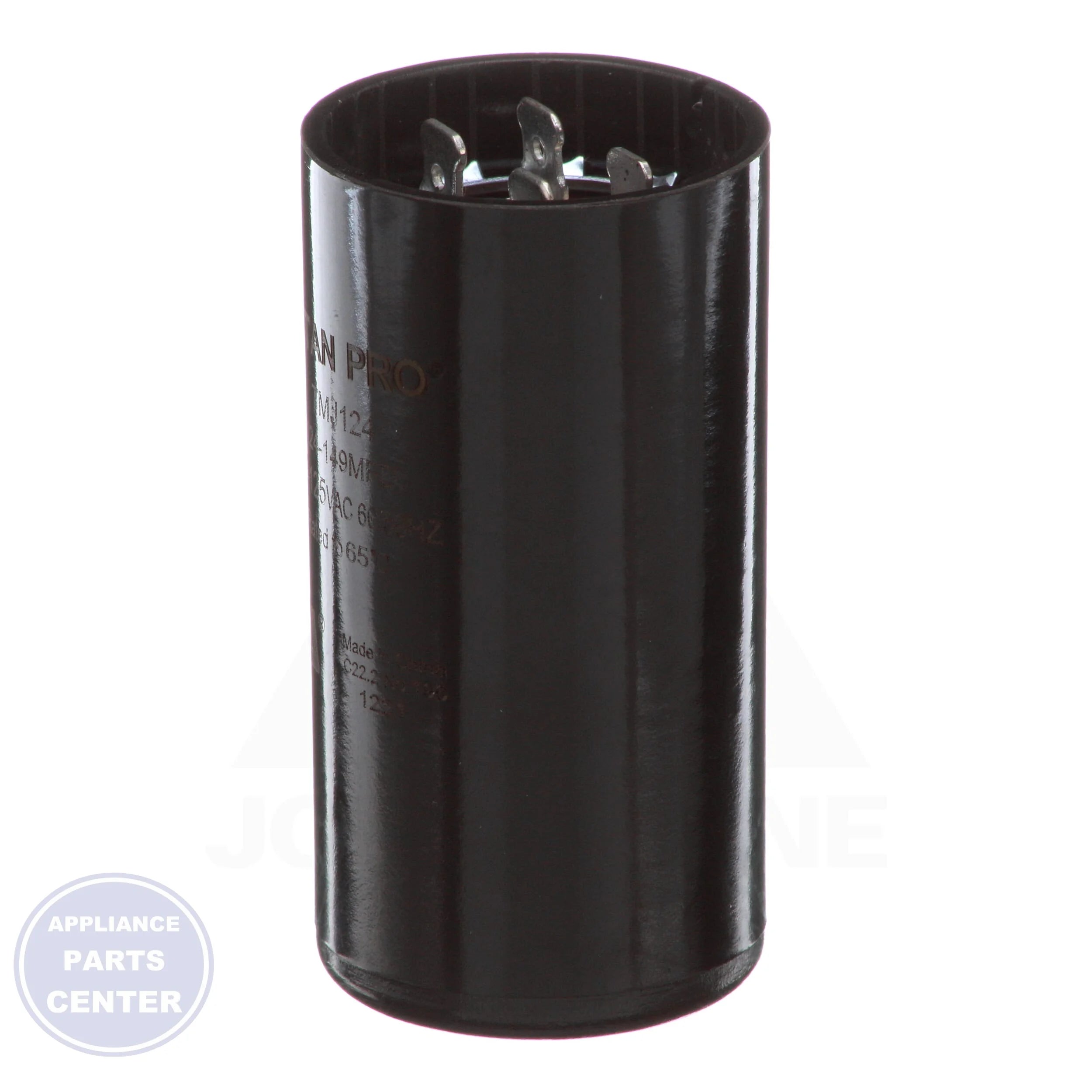 Motor Start Capacitors N/A TMJ124 - Detailed view of 124-149 MFD capacity