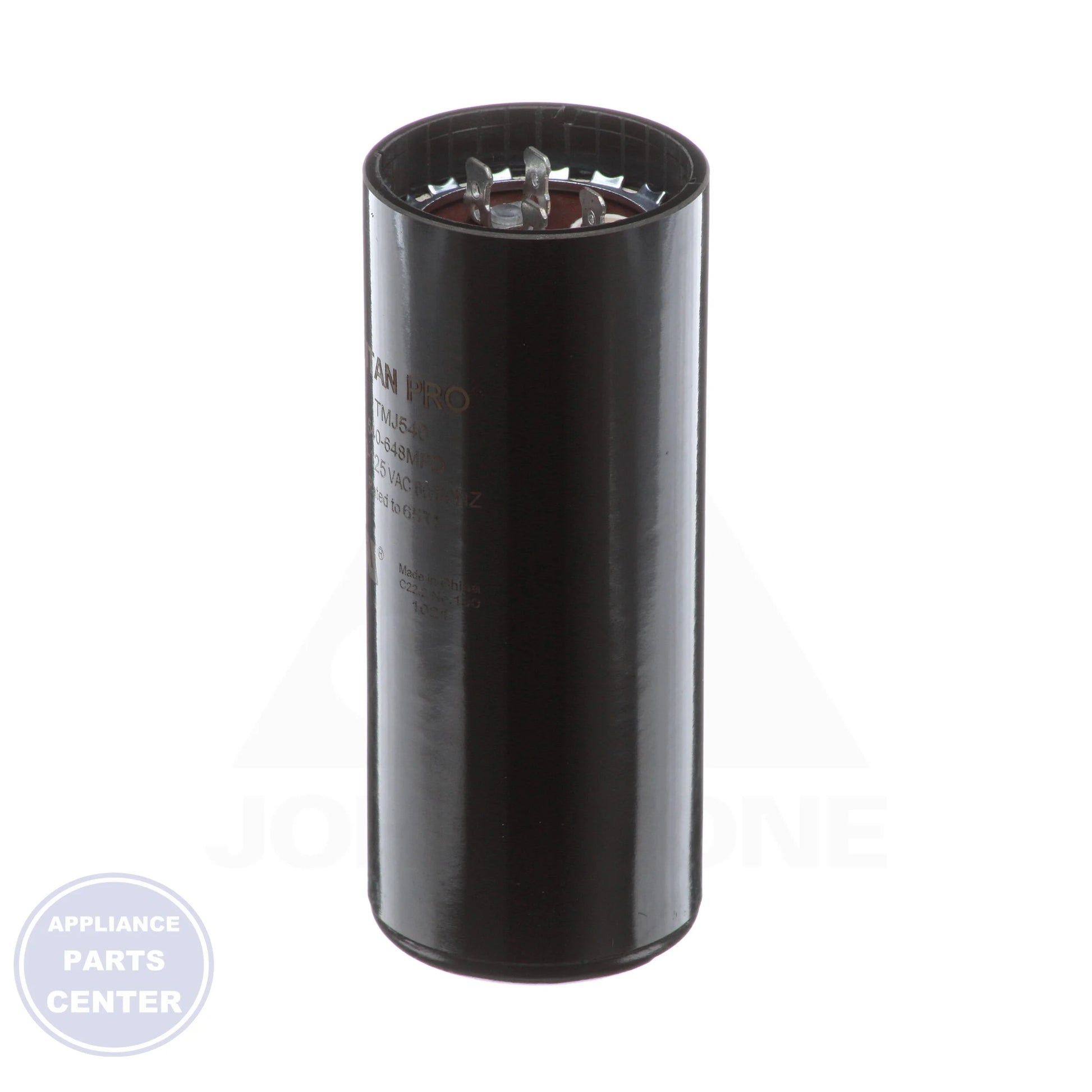 Motor Start Capacitors N/A TMJ540 - Detailed view of 125V operating voltage