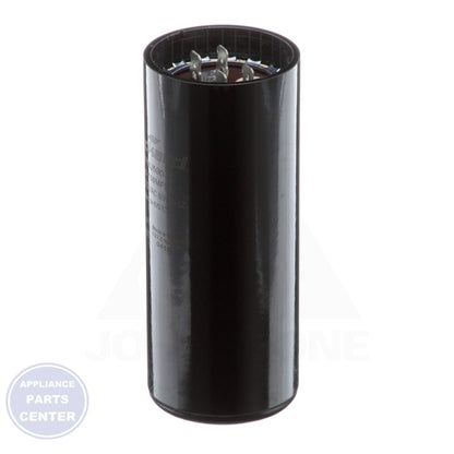 Motor Start Capacitors N/A TMJ590 - Detailed view of round moisture and oil-resistant molded plastic case