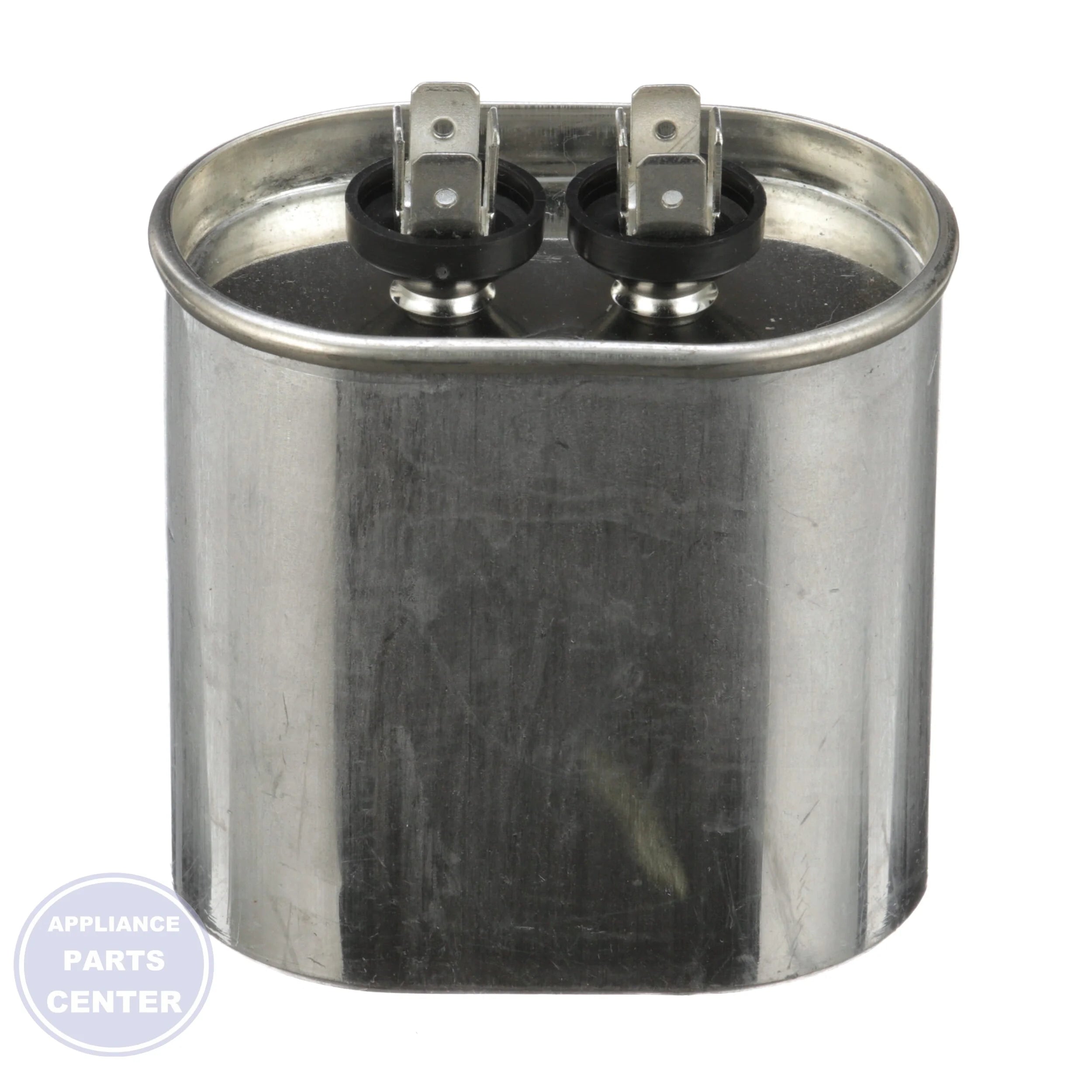 Titan PRO™ Motor Run Capacitor Oval TOC20 - Side view with 20 Mfd capacitance and 370V rating