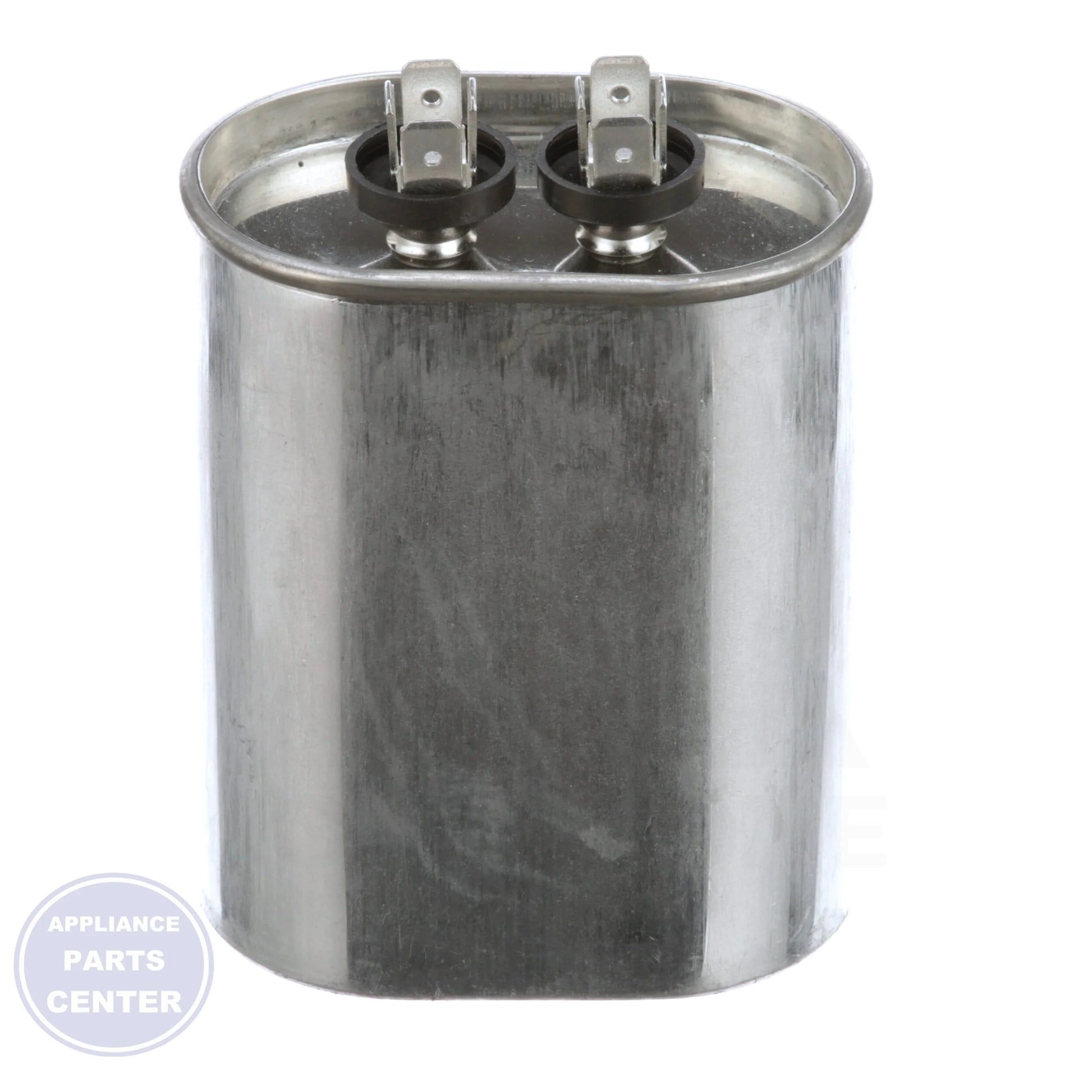 Titan PRO™ Motor Run Capacitor Oval TOC40 - Side view with 40 Mfd and 370 Volts specs