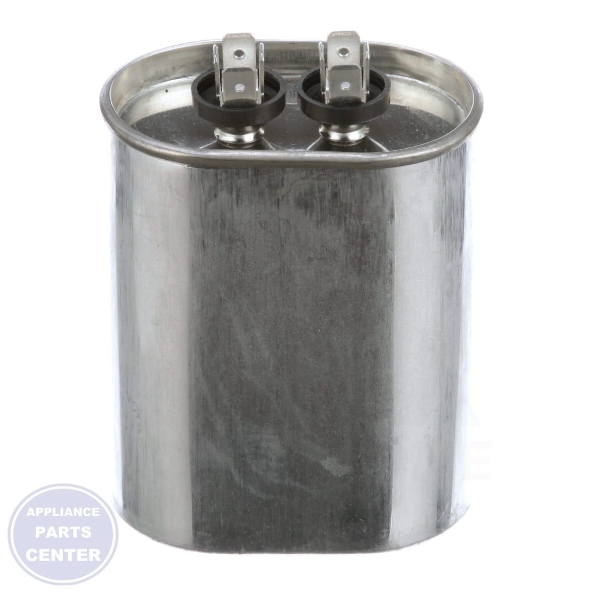 Titan PRO™ Motor Run Capacitor Oval TOC40 - Side view with 40 Mfd and 370 Volts specs