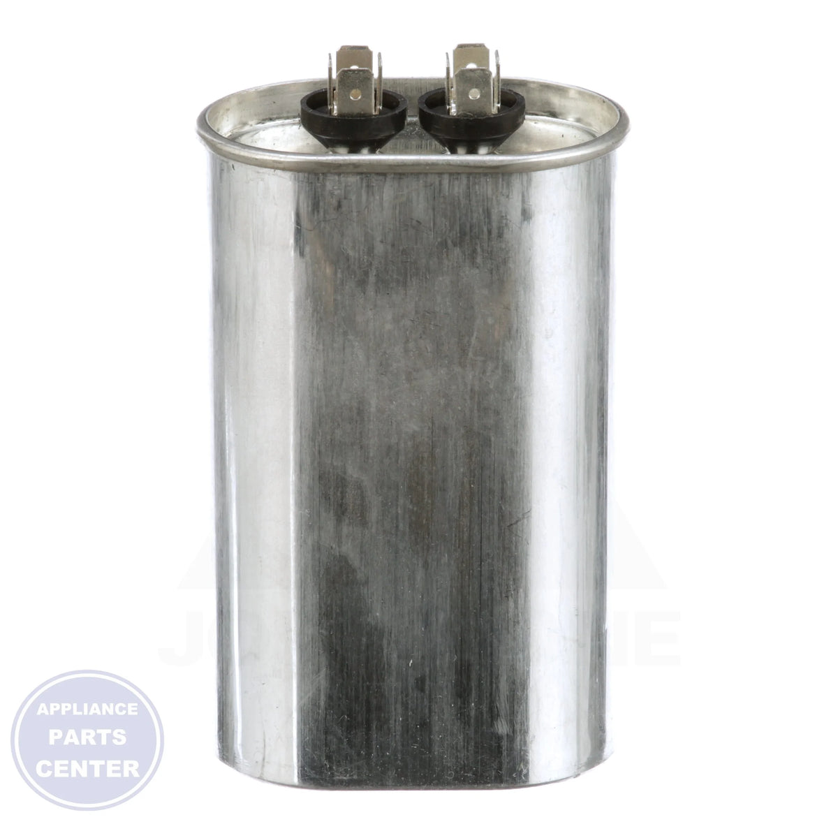 Titan PRO™ Motor Run Capacitor Oval TOC60 - Side view with 60 Mfd capacitance and 370 Volts specifications