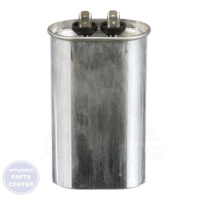 Titan PRO™ Motor Run Capacitor Oval TOC60 - Side view with 60 Mfd capacitance and 370 Volts specifications
