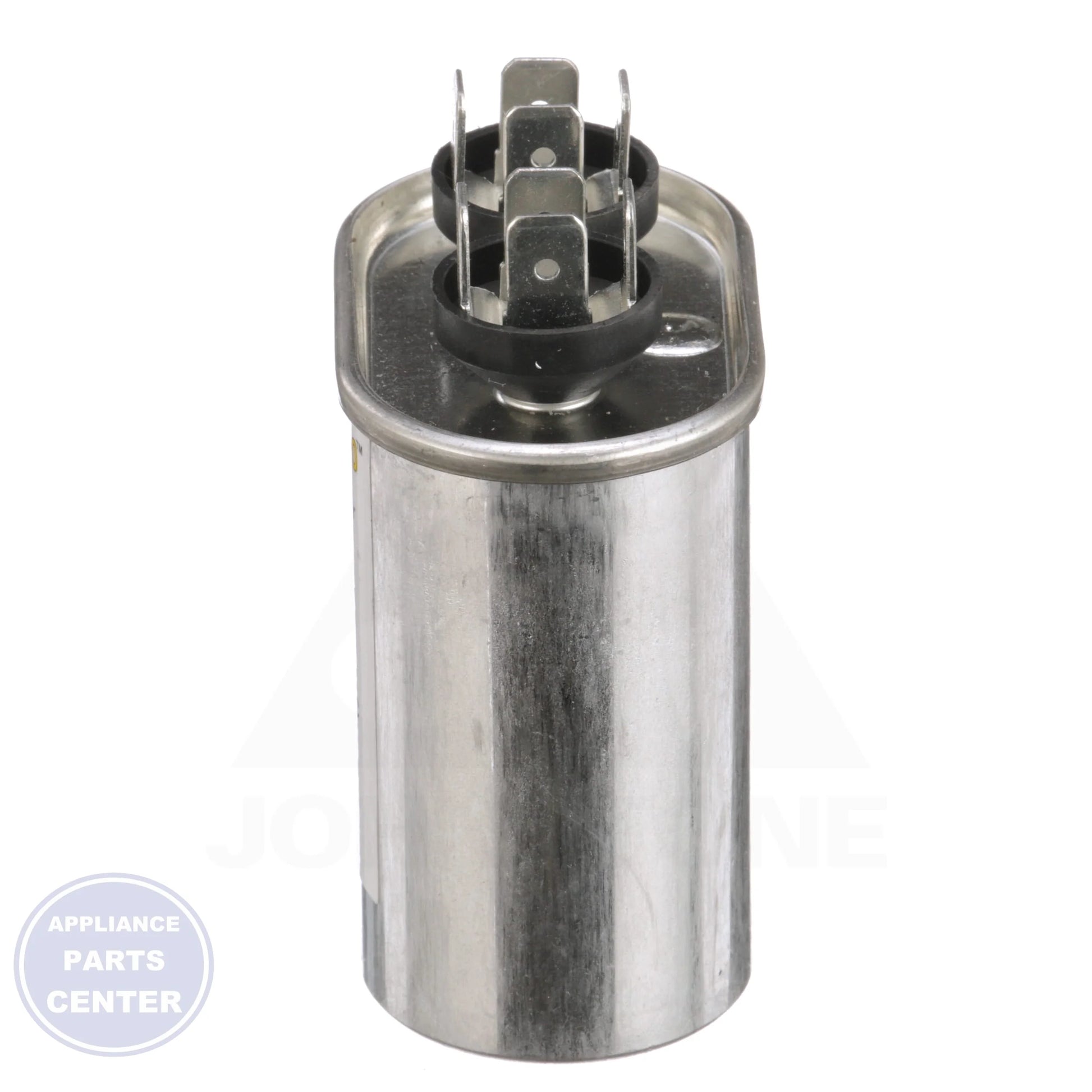 Titan PRO™ Motor Run Capacitor Oval TOC7.5 - Detailed view of 370 Volts with pressure-activated circuit interrupter