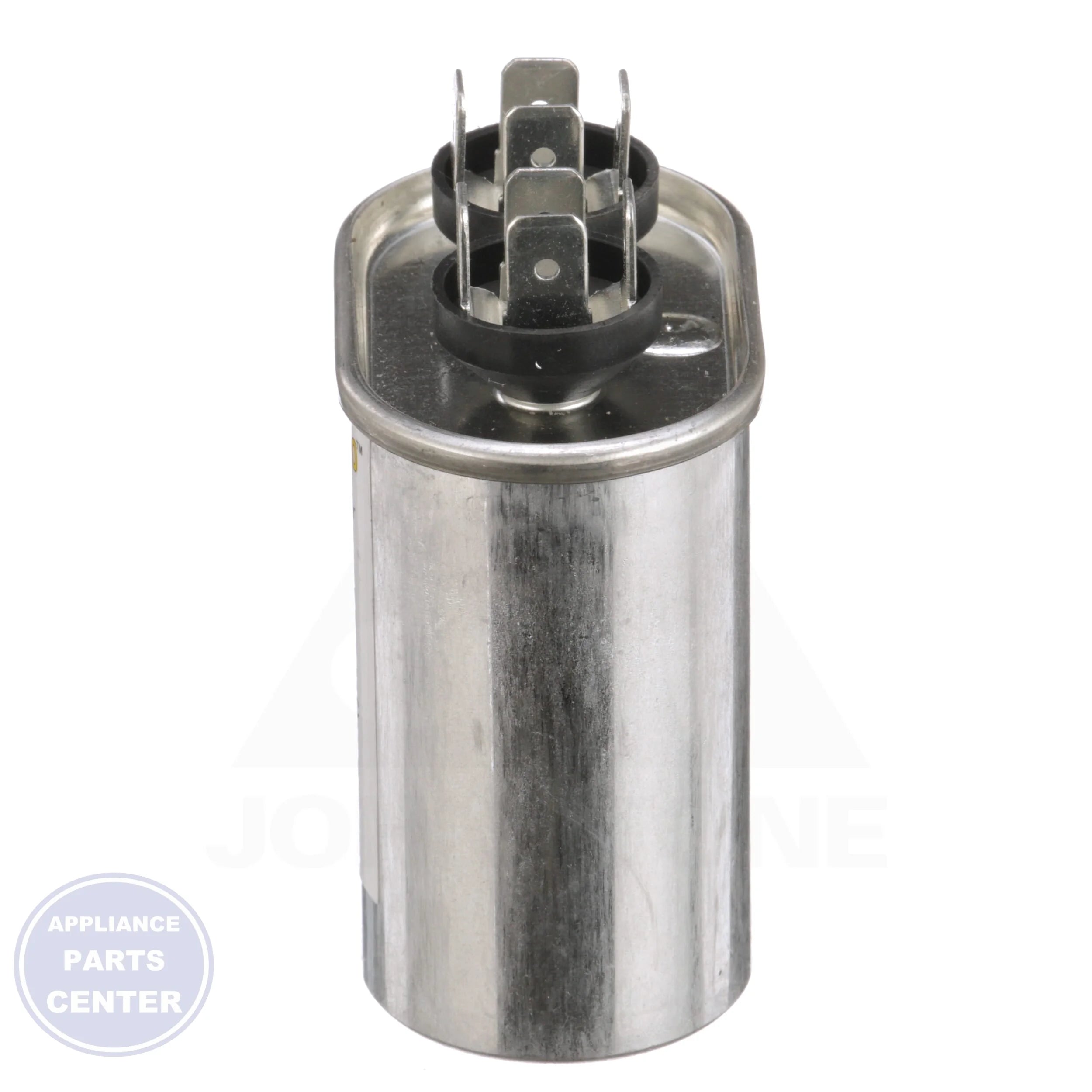 Titan PRO™ Motor Run Capacitor Oval TOC7.5 - Detailed view of 370 Volts with pressure-activated circuit interrupter