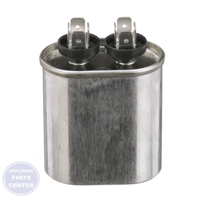 Titan PRO™ Motor Run Capacitor Oval TOC7.5 - Side view with 2-3/8" height and 1-5/16" width