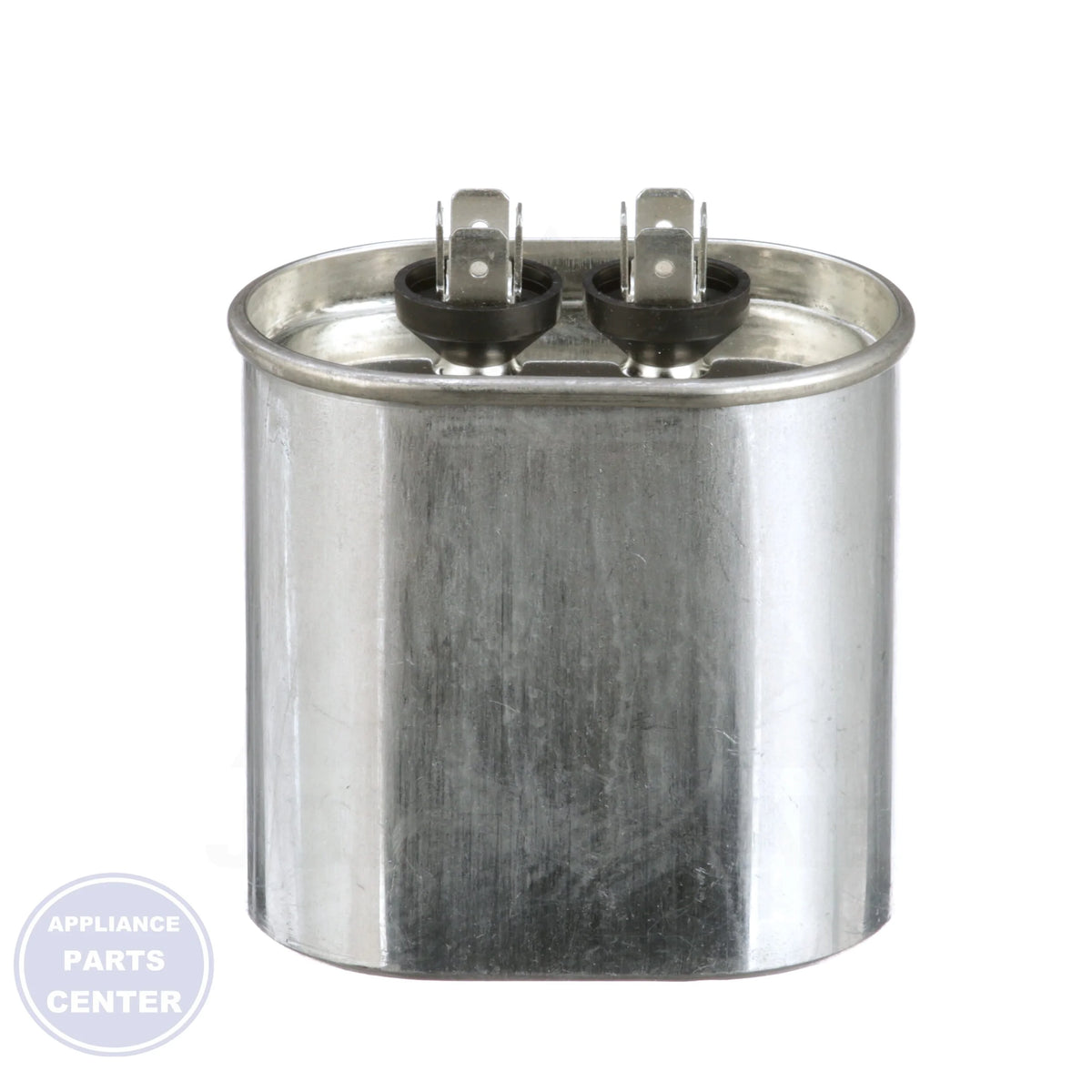 Titan PRO Motor Run Capacitor Oval TOCF20 - Side view with 440/370V specifications
