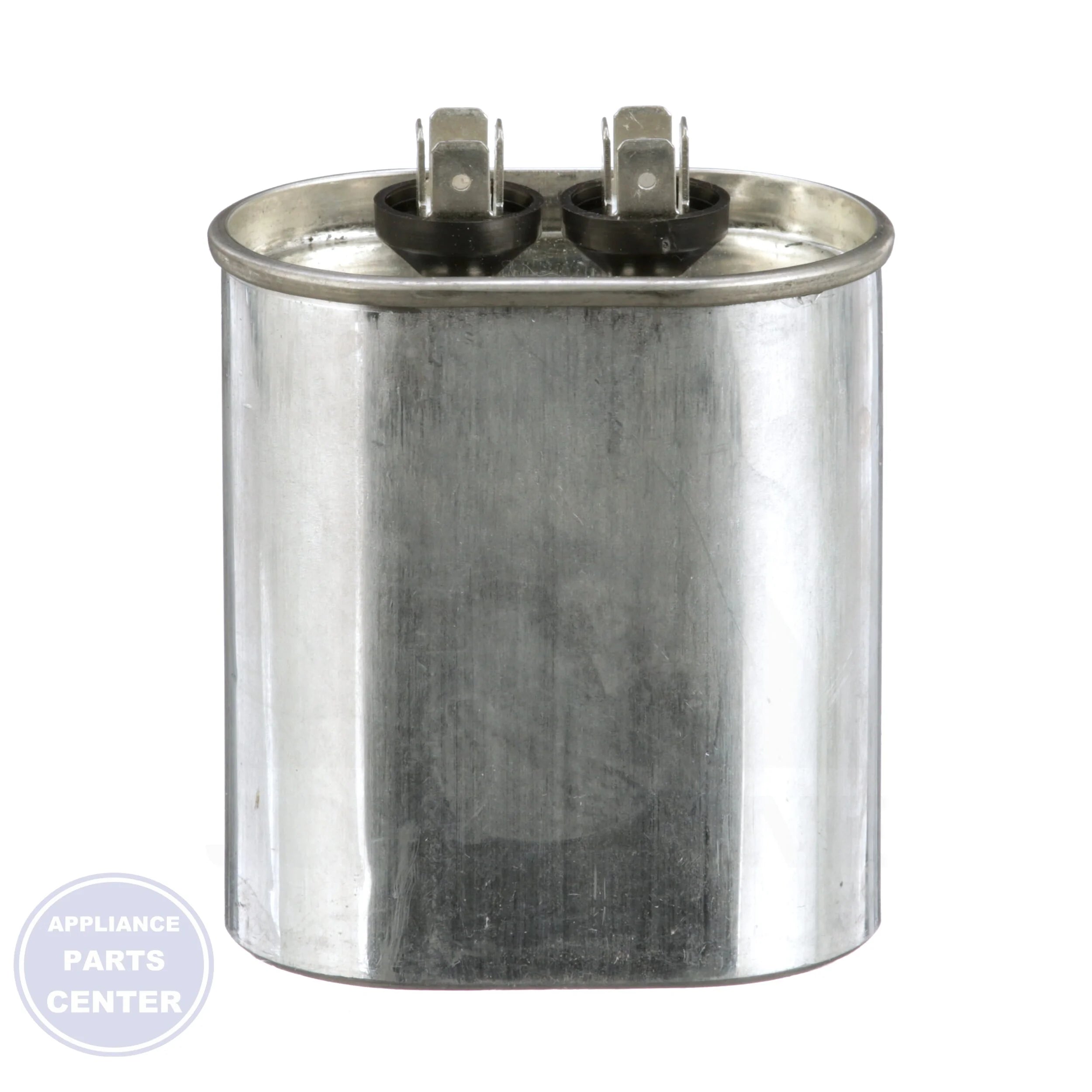 Titan PRO™ Motor Run Capacitor Oval TOCF25 - Side view with 25 MFD capacity