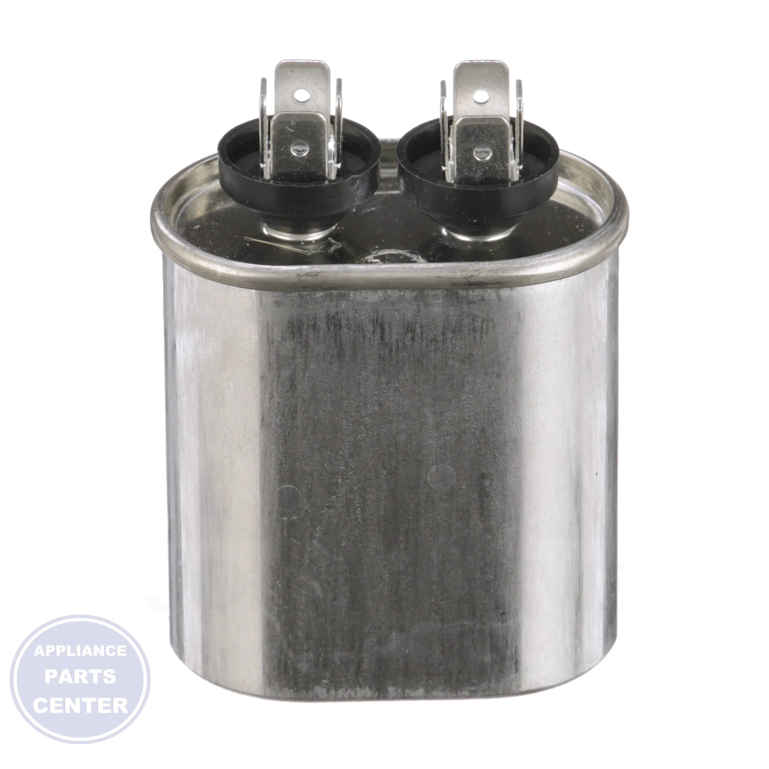 Motor Run Capacitor TOCF4 - Side view with 4 MFD capacitance and 440/370 volts