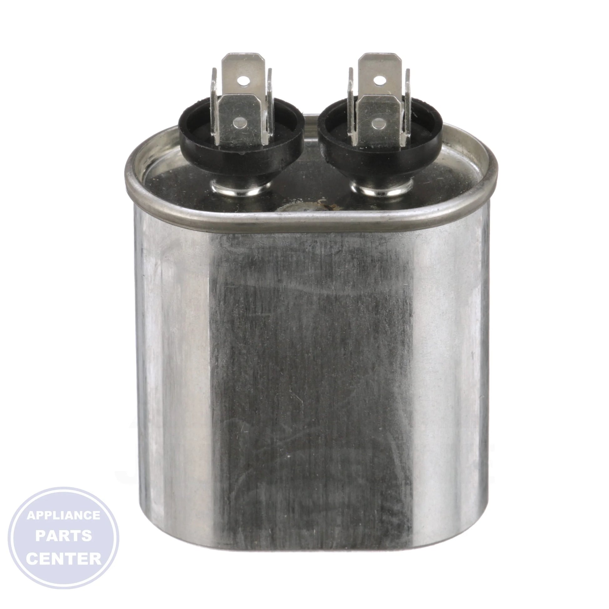 Titan PRO Motor Run Capacitor Oval TOCF5 - Side view with 5 MFD capacitance