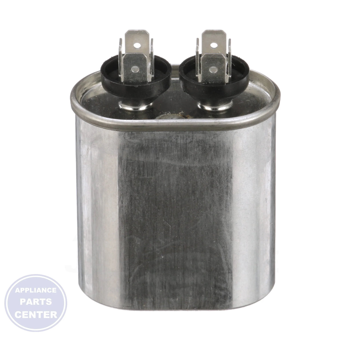 Titan PRO Motor Run Capacitor Oval TOCF5 - Side view with 5 MFD capacitance