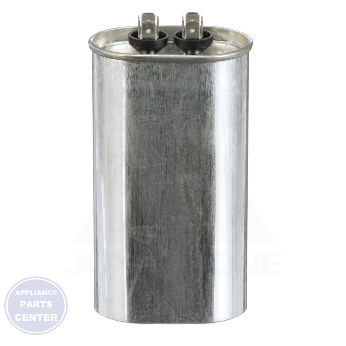 Titan PRO™ Motor Run Capacitor Oval TOCF55 - Side view with 55 MFD capacity specs