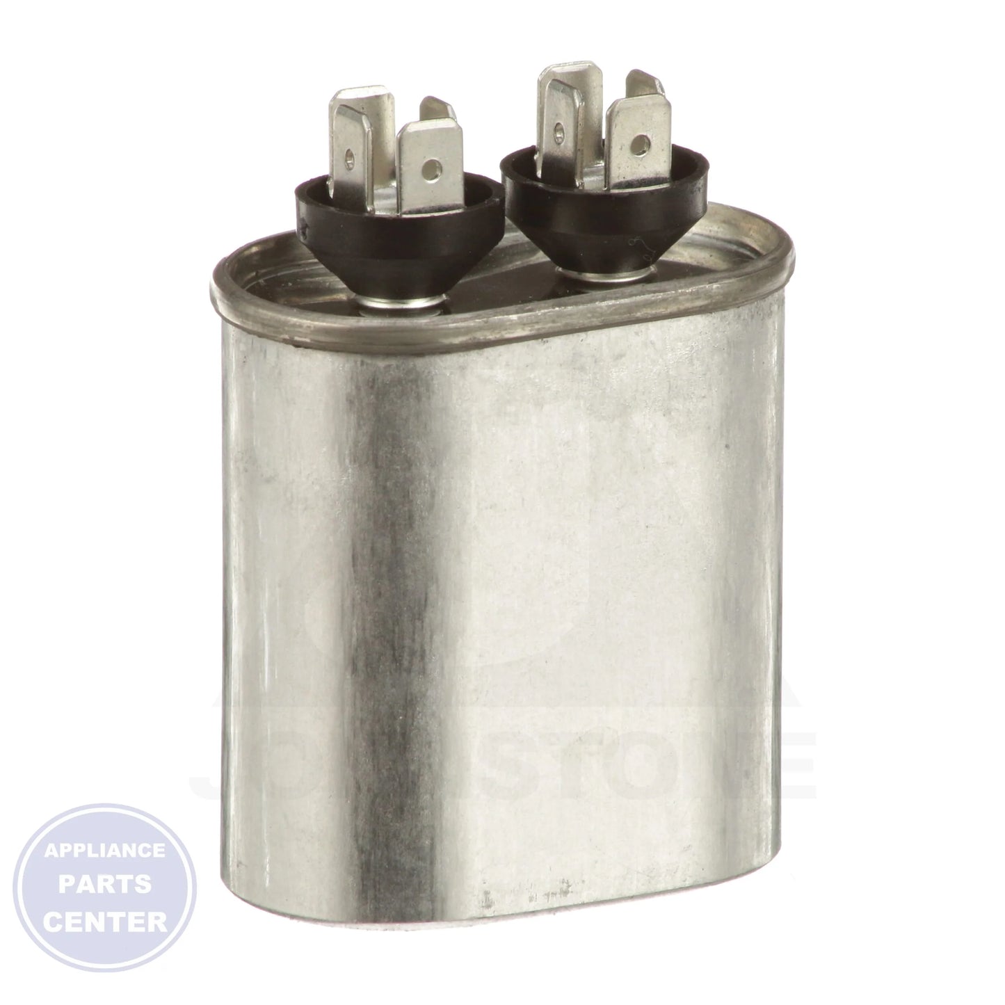 Motor Run Capacitor TOCF7.5 - Side view with 7.5 MFD capacitance