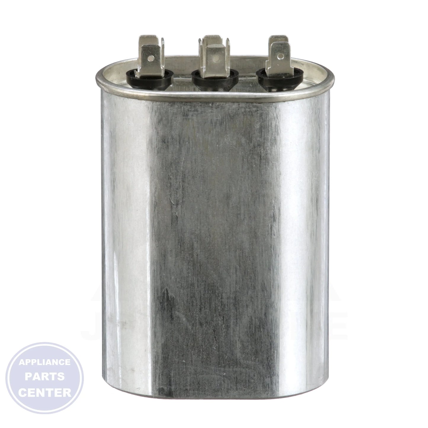 Titan PRO™ Dual Rated Motor Run Capacitor Oval TOCFD305 - Side view with 440/370V specifications