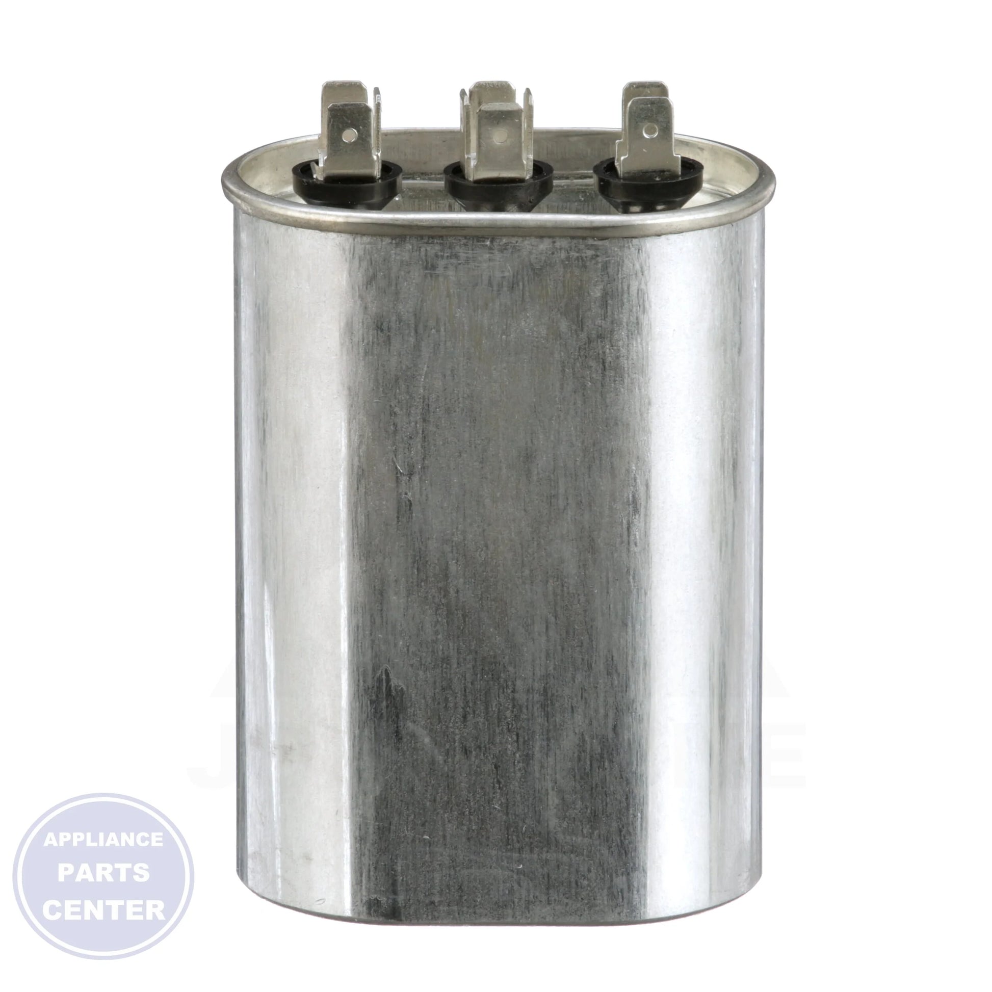 Titan PRO™ Dual Rated Motor Run Capacitor Oval TOCFD305 - Side view with 440/370V specifications