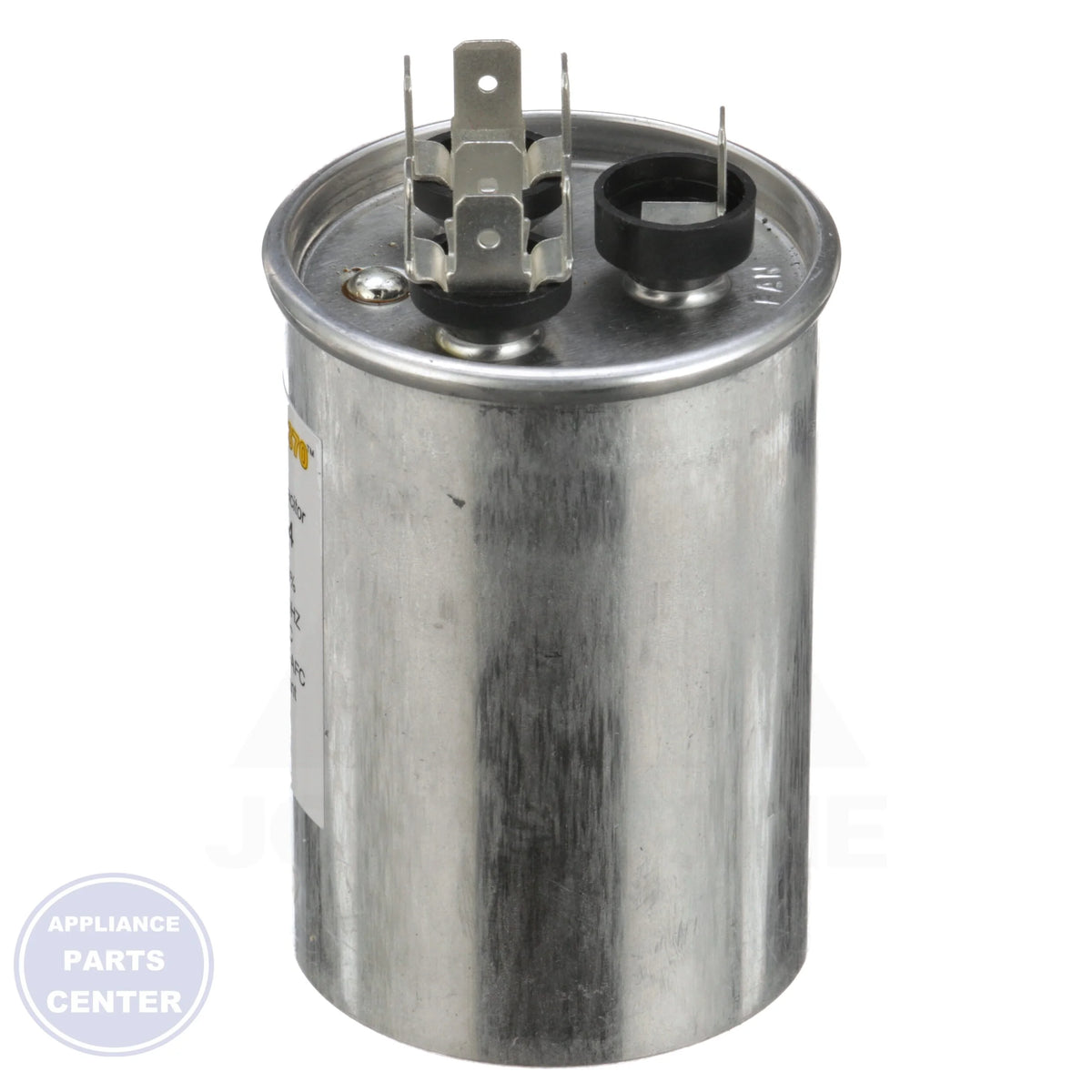 Titan PRO™ Dual Rated Motor Run Capacitor Round TRCD254 - Detailed view of 25/4 Mfd 370V specifications
