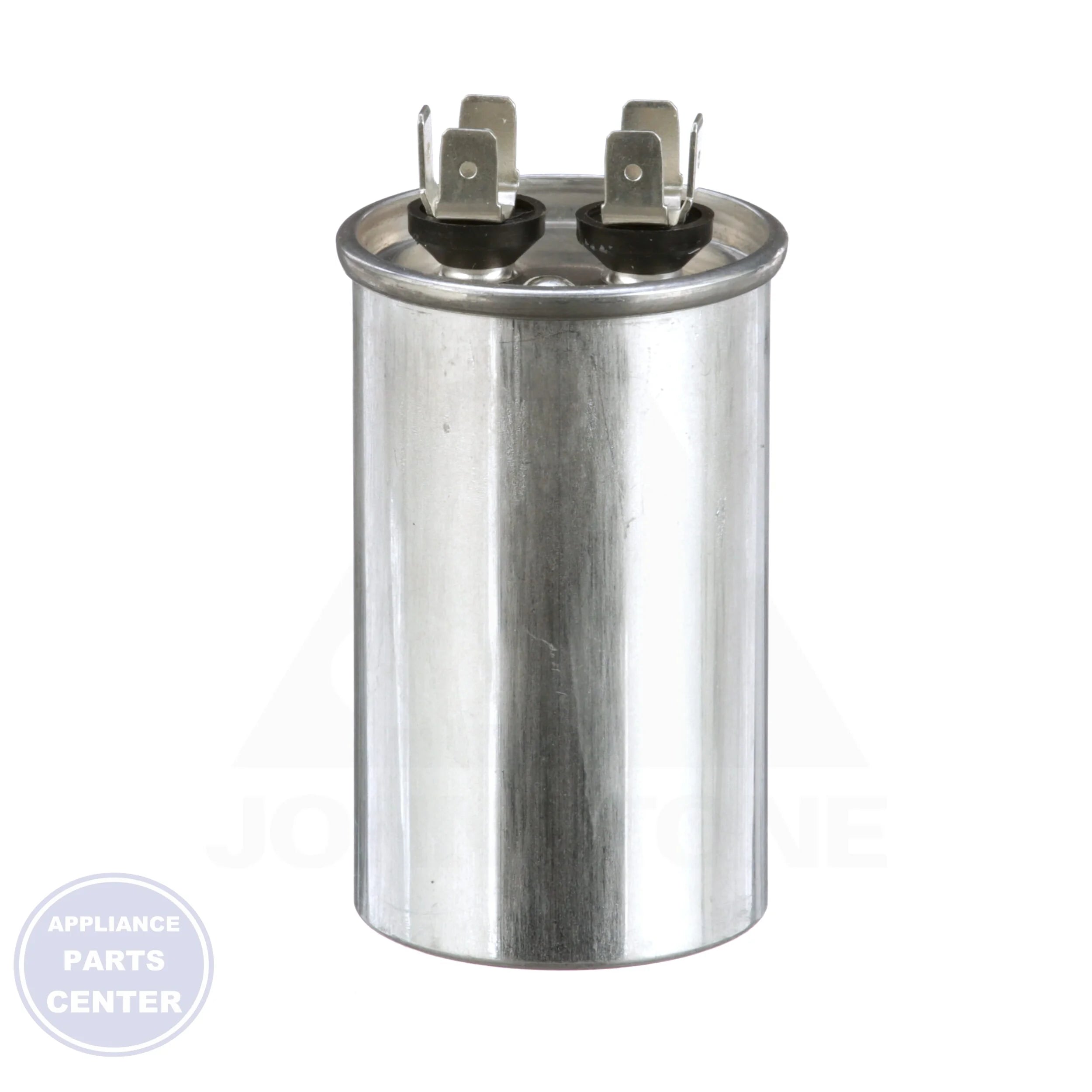 Titan PRO™ Motor Run Capacitor Round TRCF20 - Side view with 20 MFD capacity and 440/370 volts